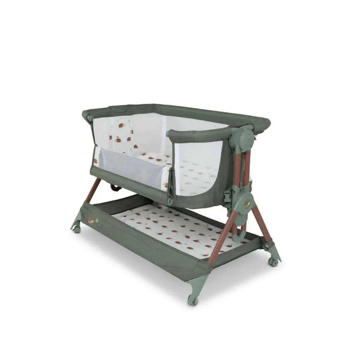 Cosatto Close to Me Folding Bedside Crib - Hoglet - Image 3