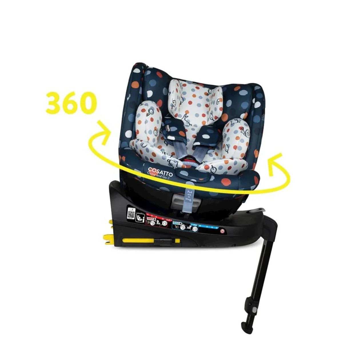 Cosatto Come and Go 2 i-Size 360 Car Seat - Spot On - Image 7
