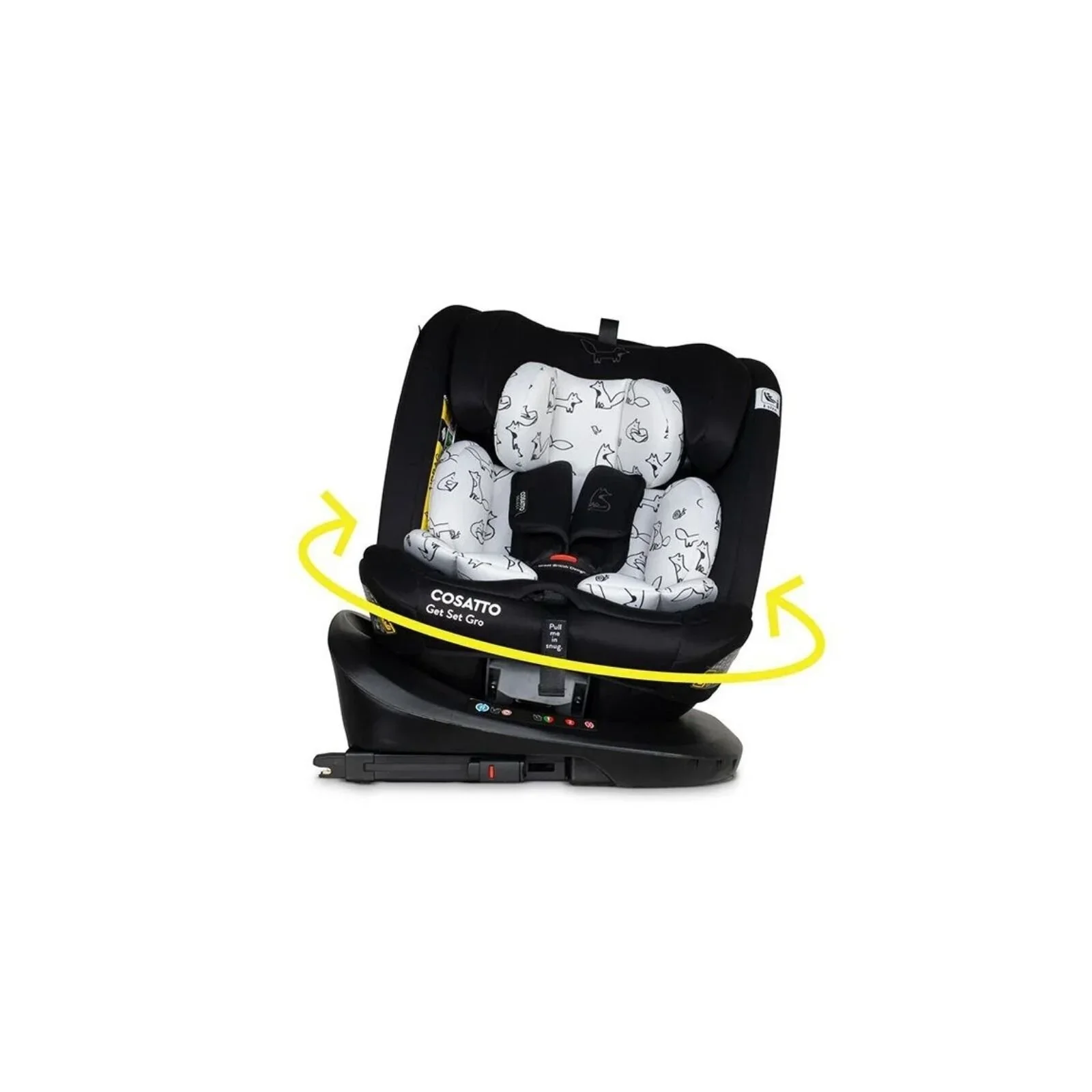 Cosatto Get Set Grow i-Size 360 Car Seat - Foxed - Image 2