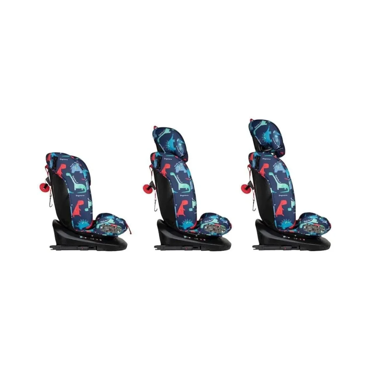 Cosatto Get Set Grow i-Size 360 Car Seat - D Is For Dino - Image 4