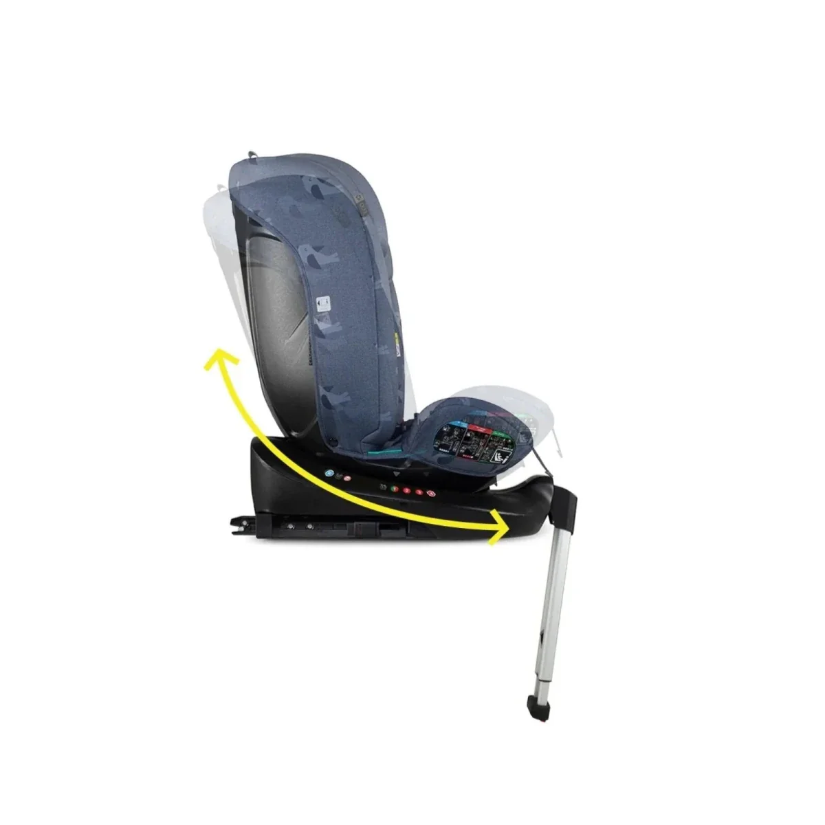 Cosatto Get Set Grow Plus i-Size Group 0+/1/2/3 360 Car Seat - Skylark - Image 12