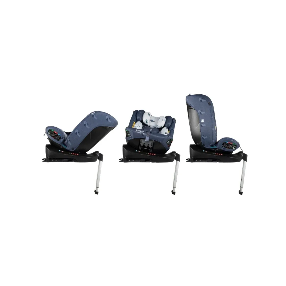 Cosatto Get Set Grow Plus i-Size Group 0+/1/2/3 360 Car Seat - Skylark - Image 8