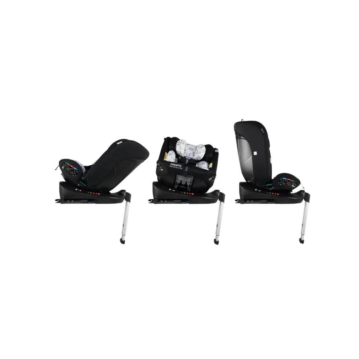 Cosatto Get Set Grow Plus i-Size Group 0+/1/2/3 360 Car Seat - Foxed - Image 8