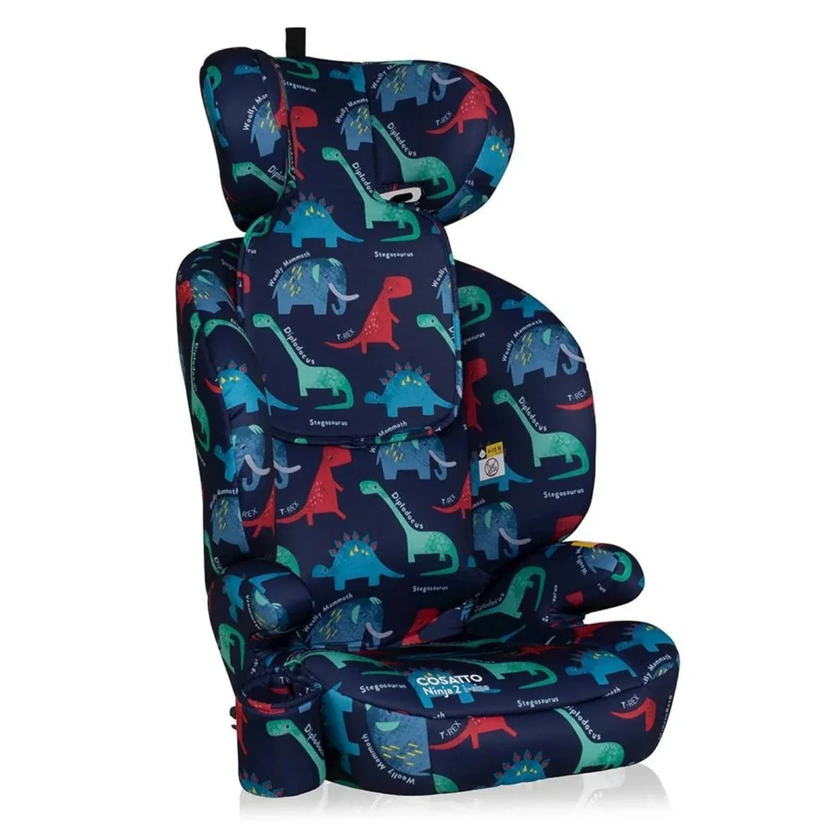 Cosatto Ninja 2 i-Size Group 2/3 Car Seat - D is For Dino - Image 4