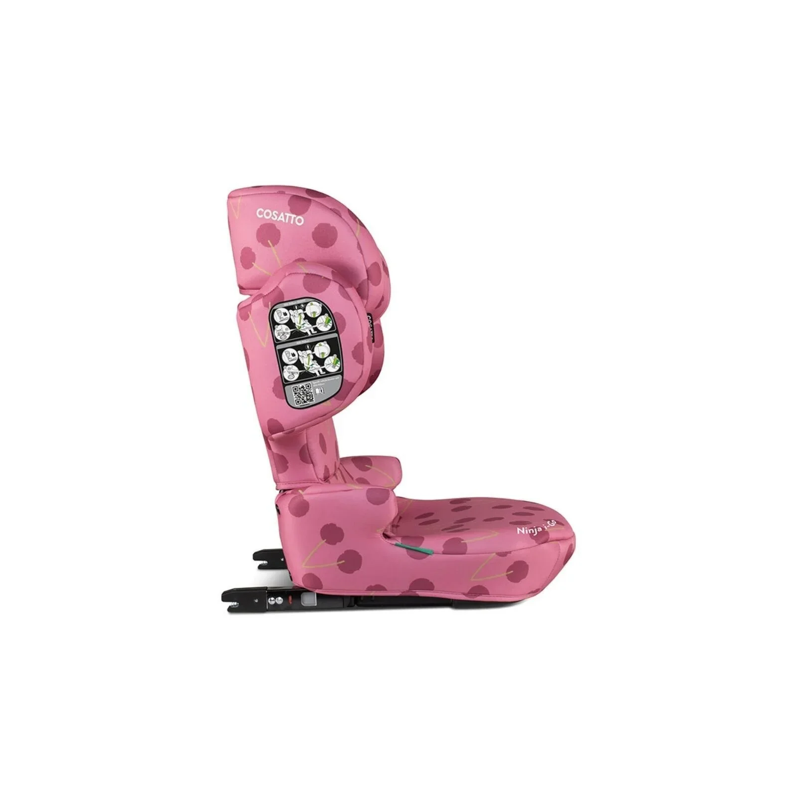 Cosatto Ninja Go I-Size Car Seat - Cherry Pie - Image 7