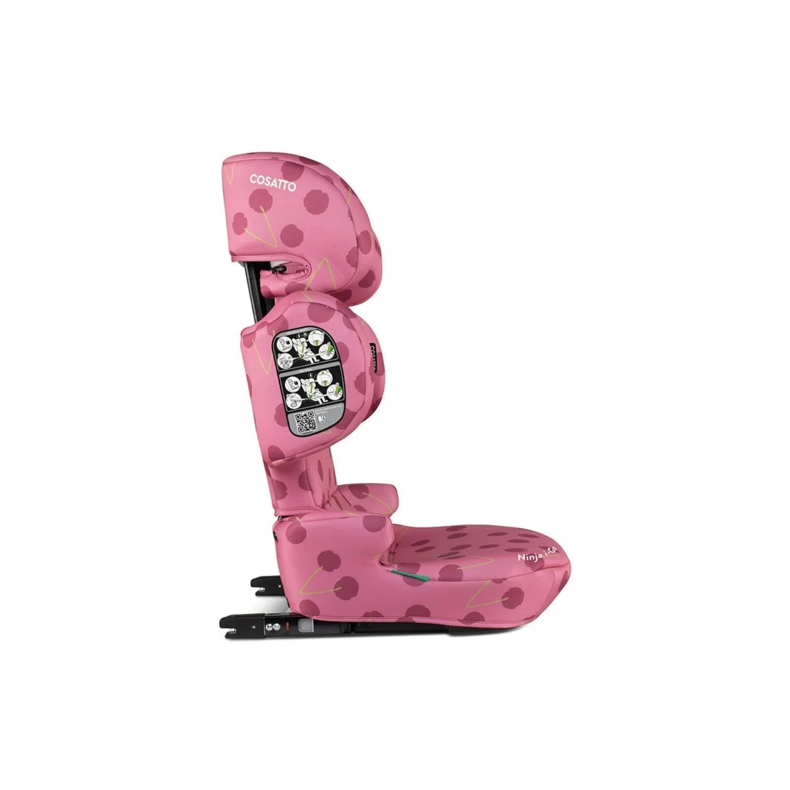 Cosatto Ninja Go I-Size Car Seat - Cherry Pie - Image 8