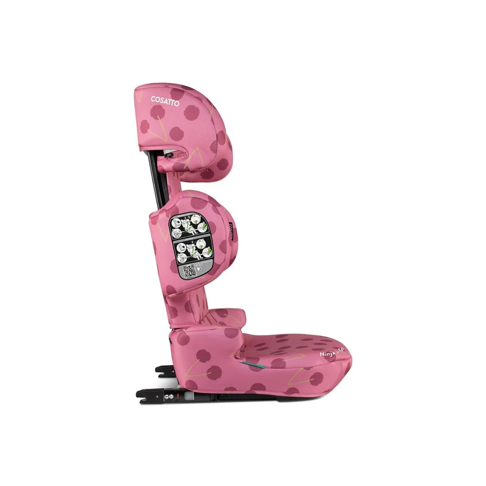 Cosatto Ninja Go I-Size Car Seat - Cherry Pie - Image 9