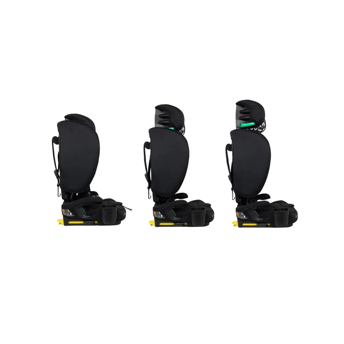 Cosatto On The Go i-Size Travel Car Seat - Silhouette - Image 4