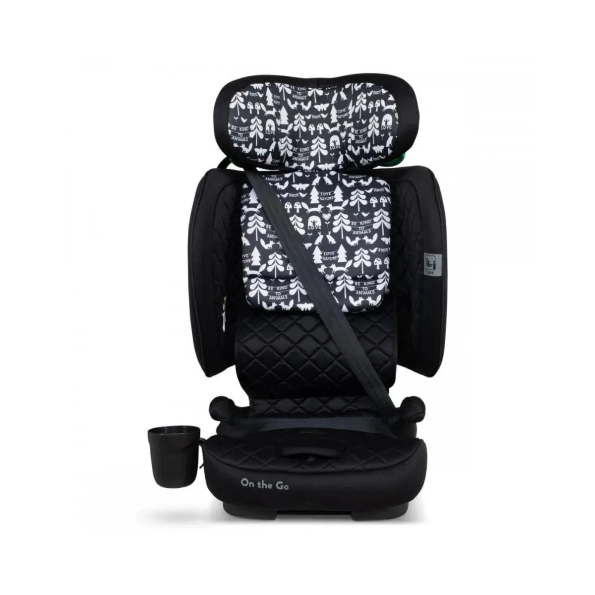 Cosatto On The Go i-Size Travel Car Seat - Silhouette - Image 5