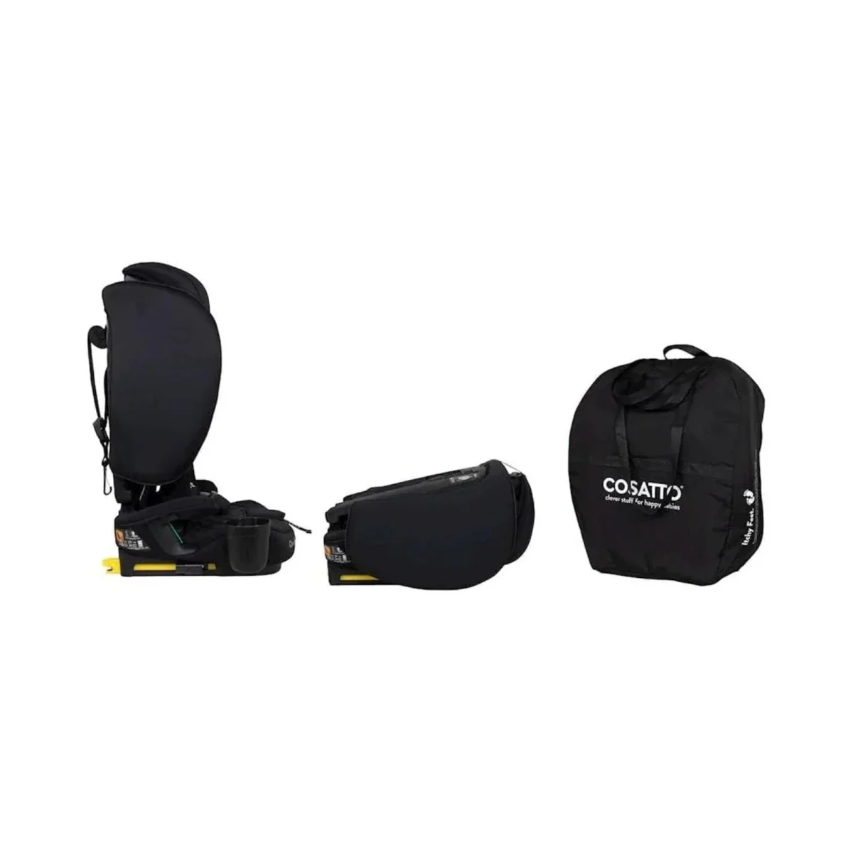 Cosatto On The Go i-Size Travel Car Seat - Silhouette - Image 7