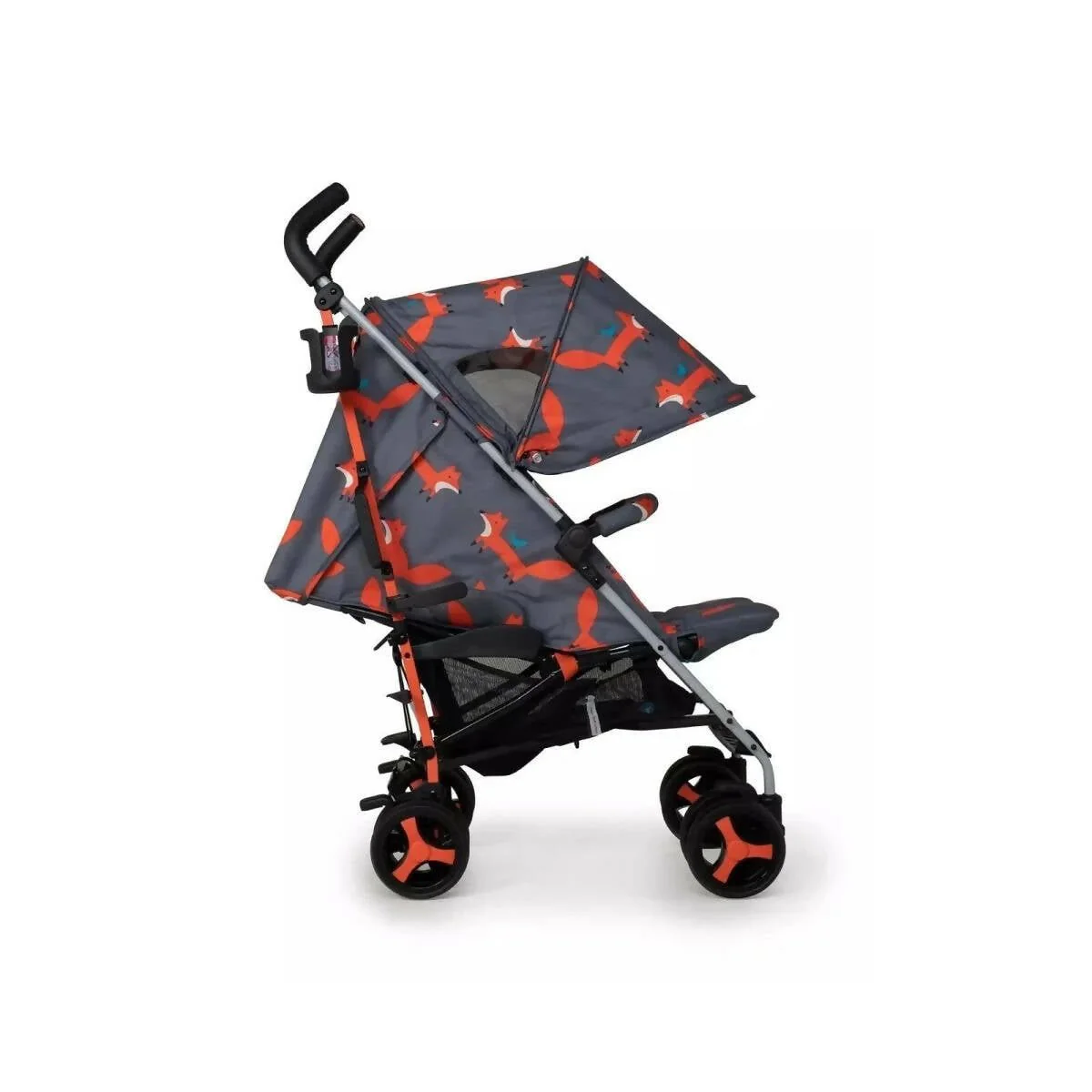 Cosatto Supa 3 Stroller - Charcoal Mister Fox - Image 6