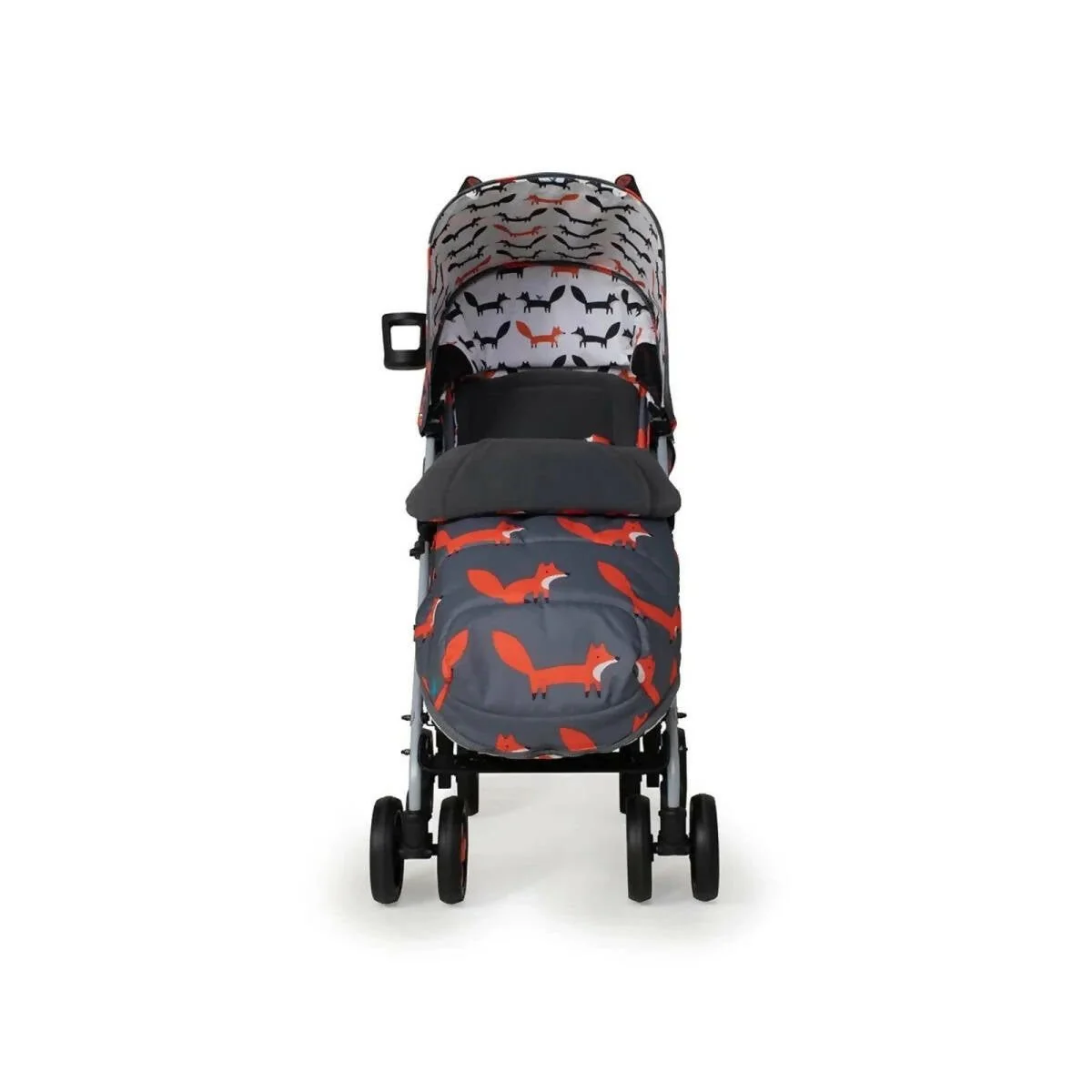 Cosatto Supa 3 Stroller - Charcoal Mister Fox - Image 7