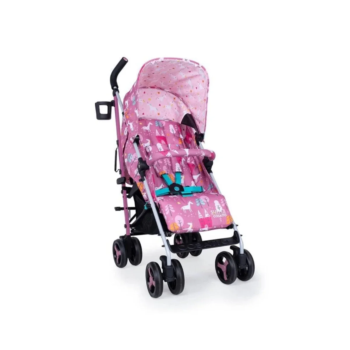 Cosatto Supa 3 Stroller - Dusky Unicorn Land - Image 4