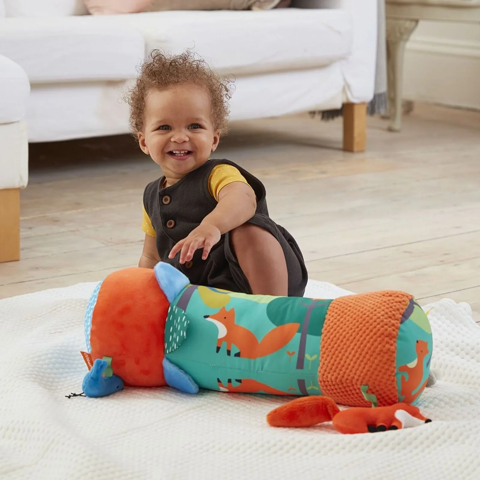 Cosatto Tummy Time Roller Mr Fox - Image 9