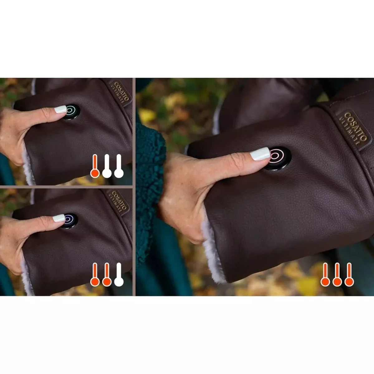 Cosatto Ultimate Heated Snuggle Mitts - Tan - Image 7