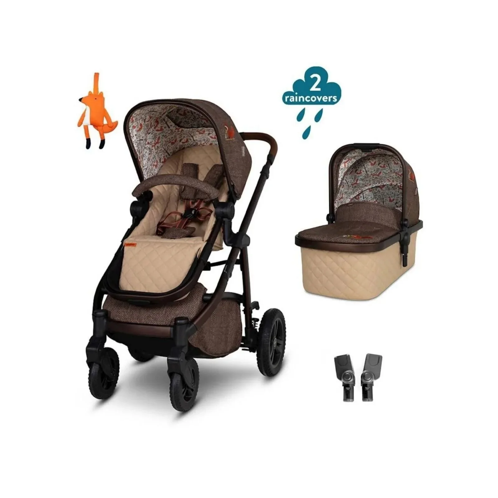 Cosatto Wow 3 Pram & Pushchair - Foxford Hall - Image 2