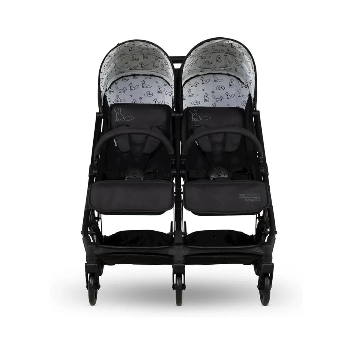 Cosatto Yo! Double Stroller - Foxed - Image 3
