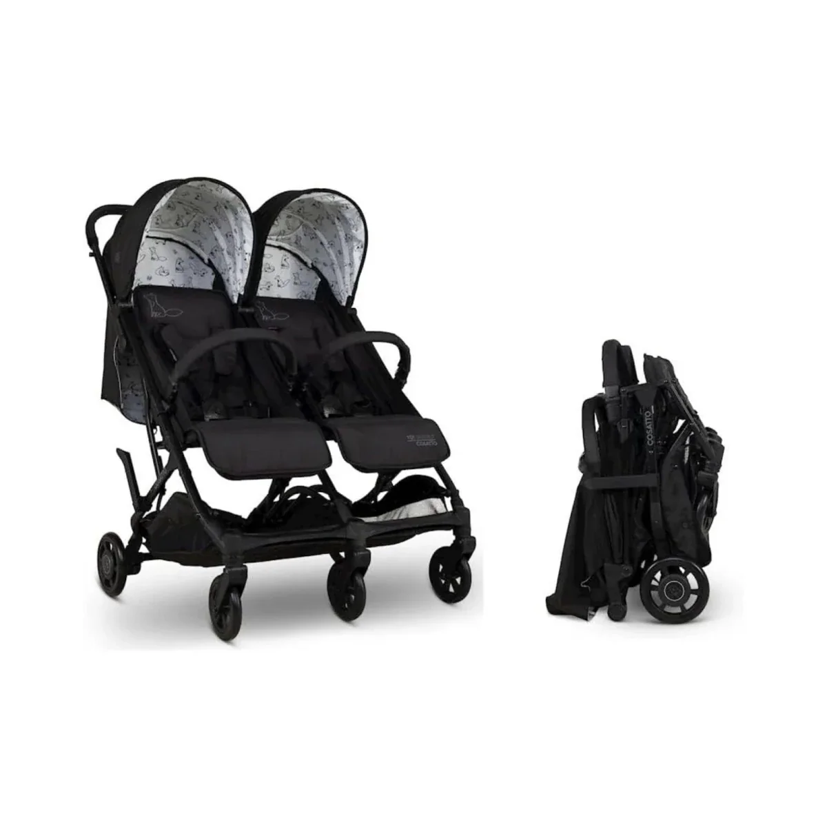Cosatto Yo! Double Stroller - Foxed - Image 4