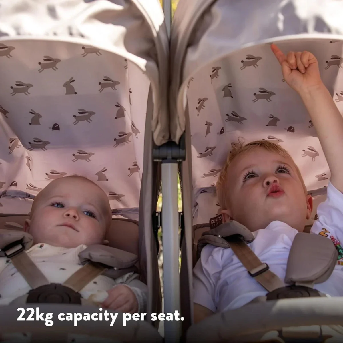 Cosatto Yo! Double Stroller - Foxed - Image 7