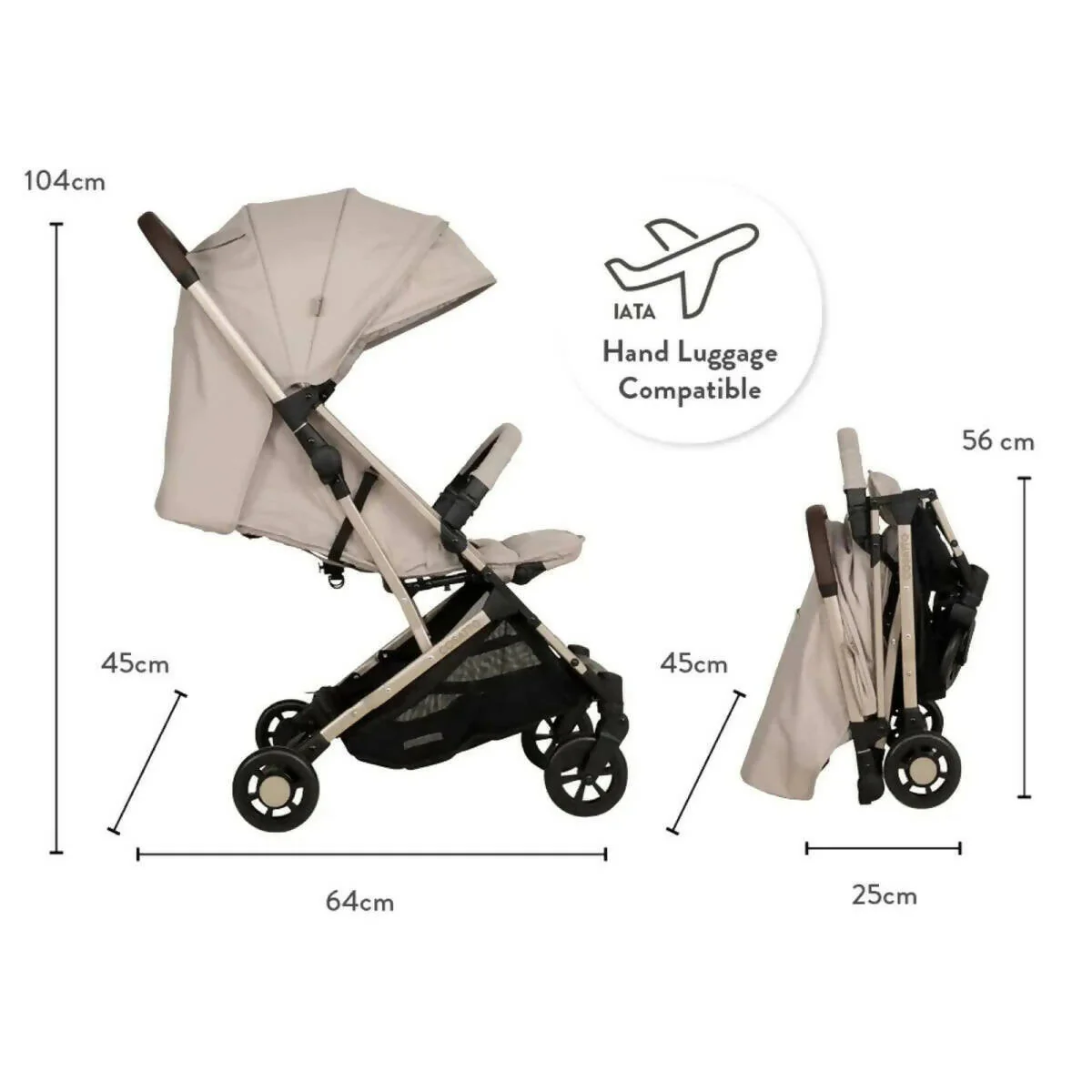 Cosatto Yo! Stroller - Whisper - Image 5
