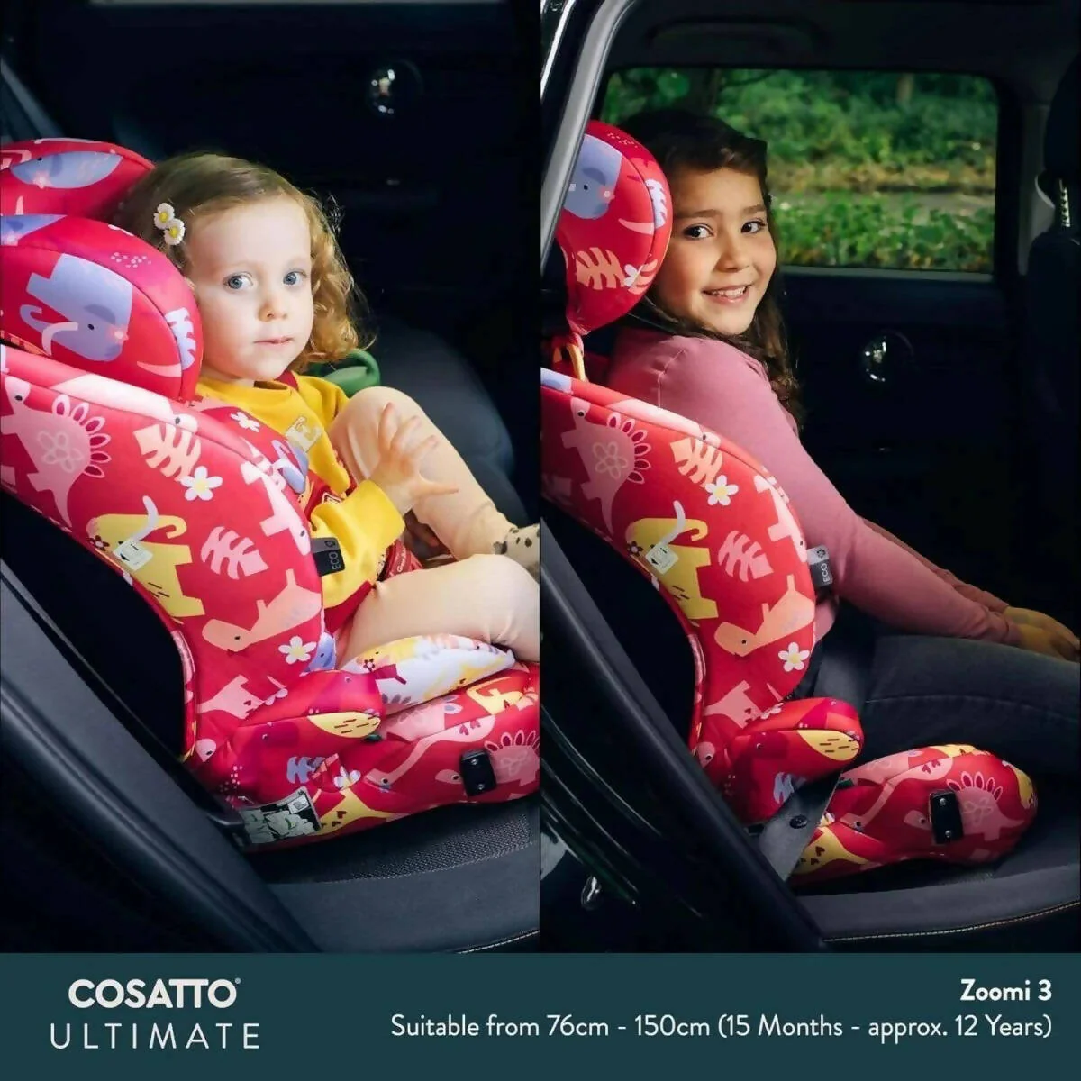 Cosatto Zoomi 3 i-Size Car Seat - Dino Delite - Image 10