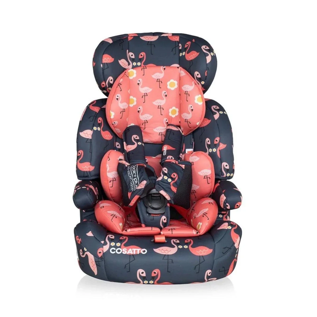 Cosatto Zoomi Group 1/2/3 Car Seat - Pretty Flamingo - Image 3