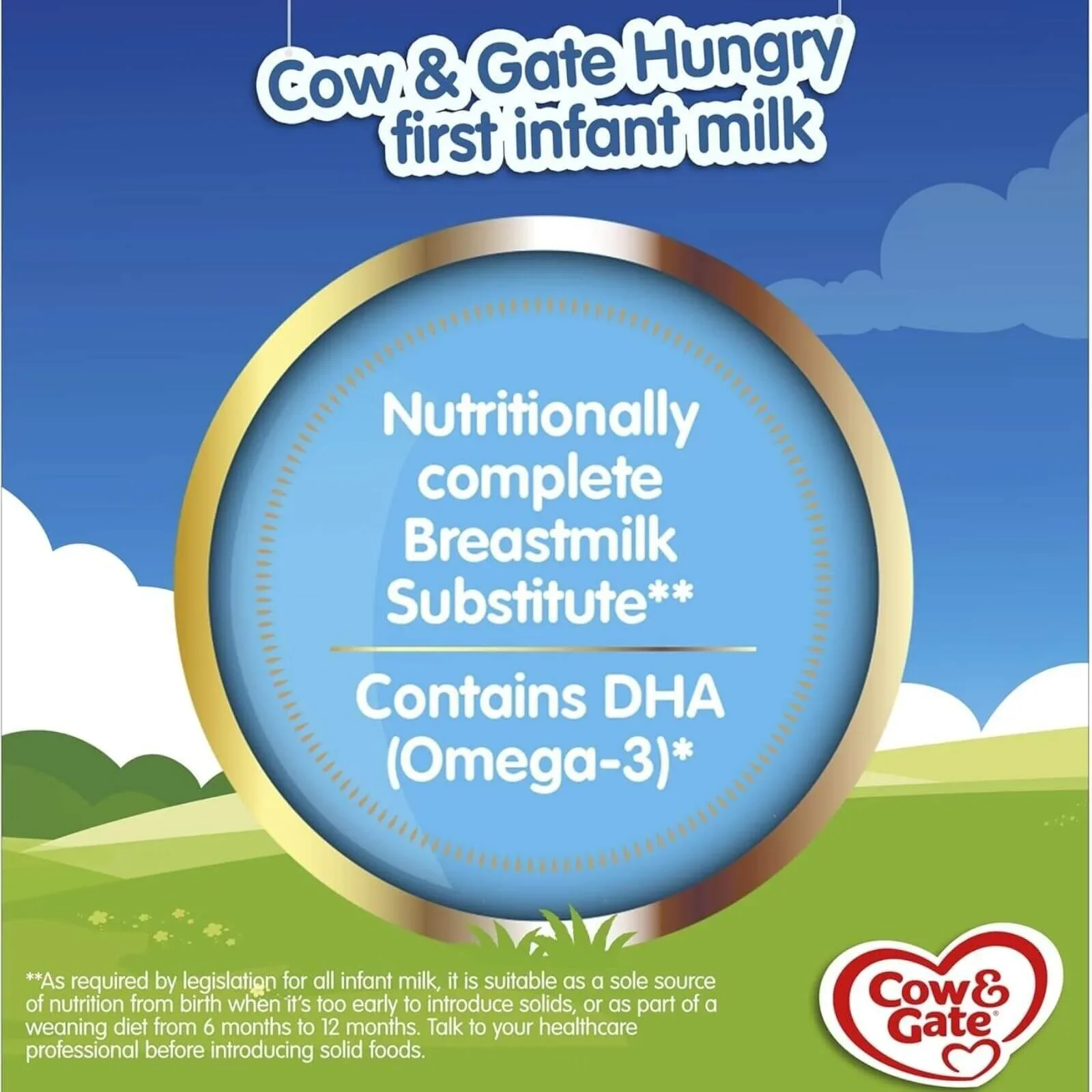 Cow & Gate 1 Hungry Baby Milk Formula 0-6 months 800g - Image 4