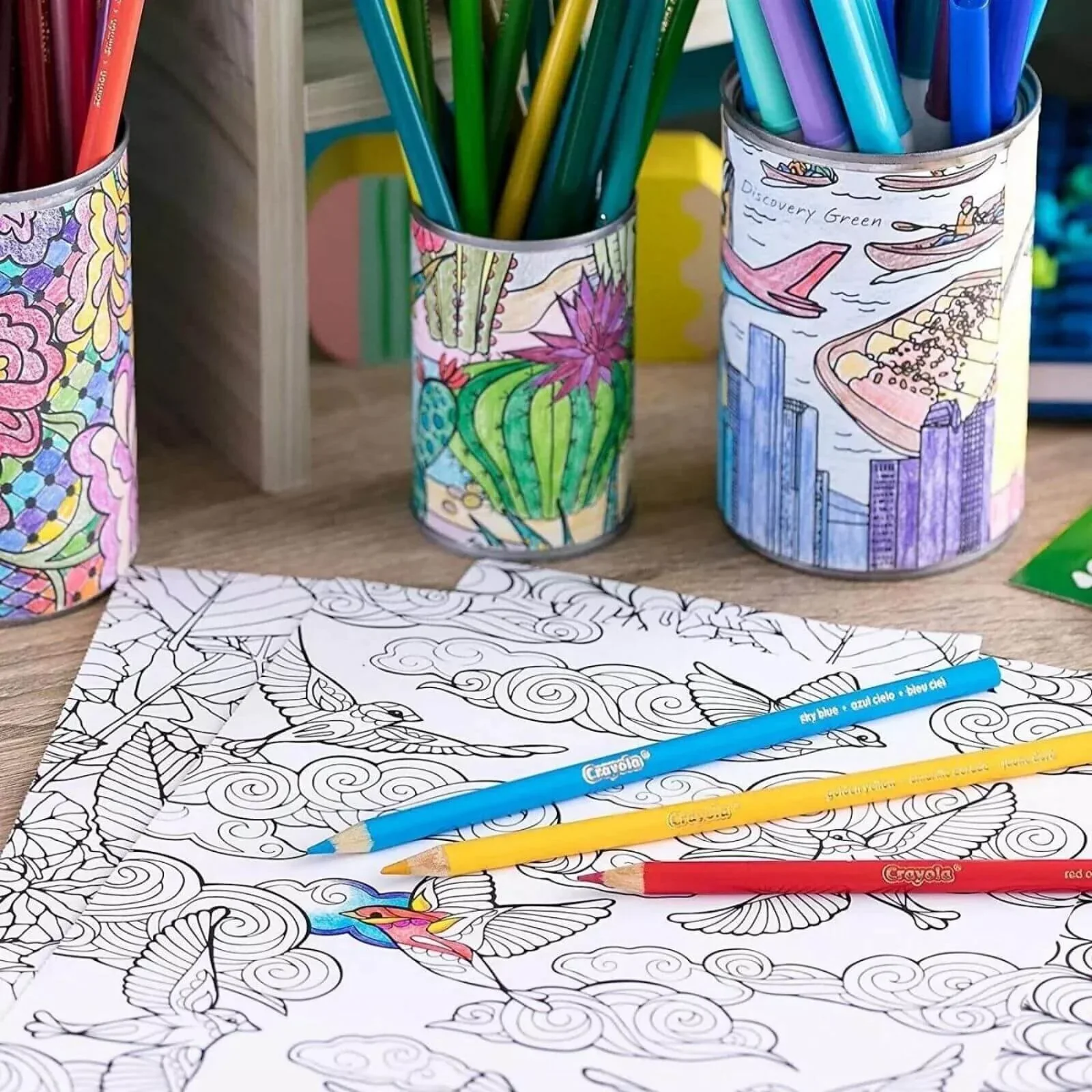 Crayola 12 Eco Coloured Pencils - Image 3