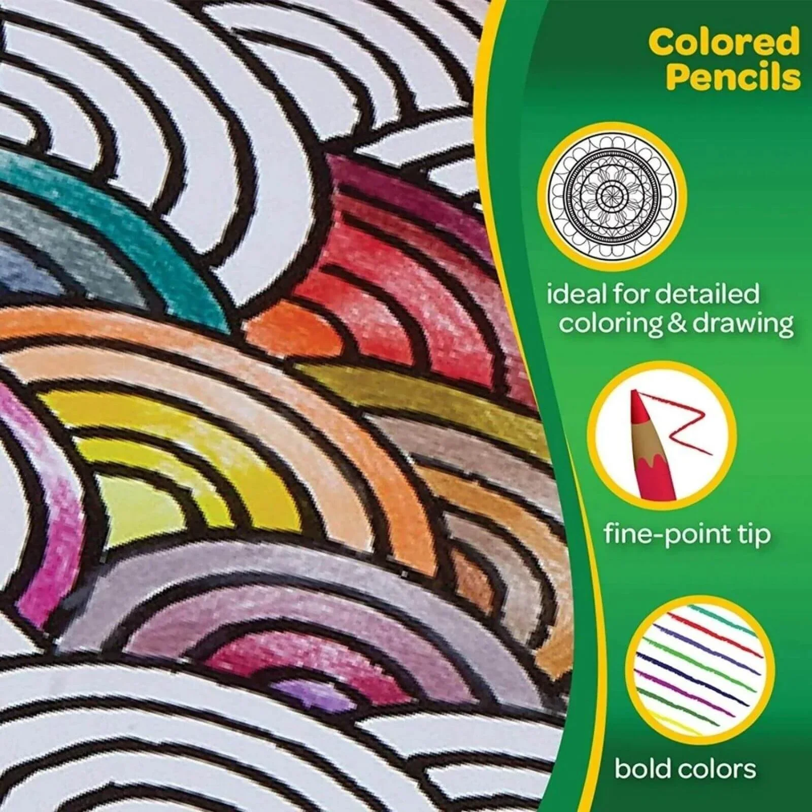 Crayola 12 Eco Coloured Pencils - Image 4