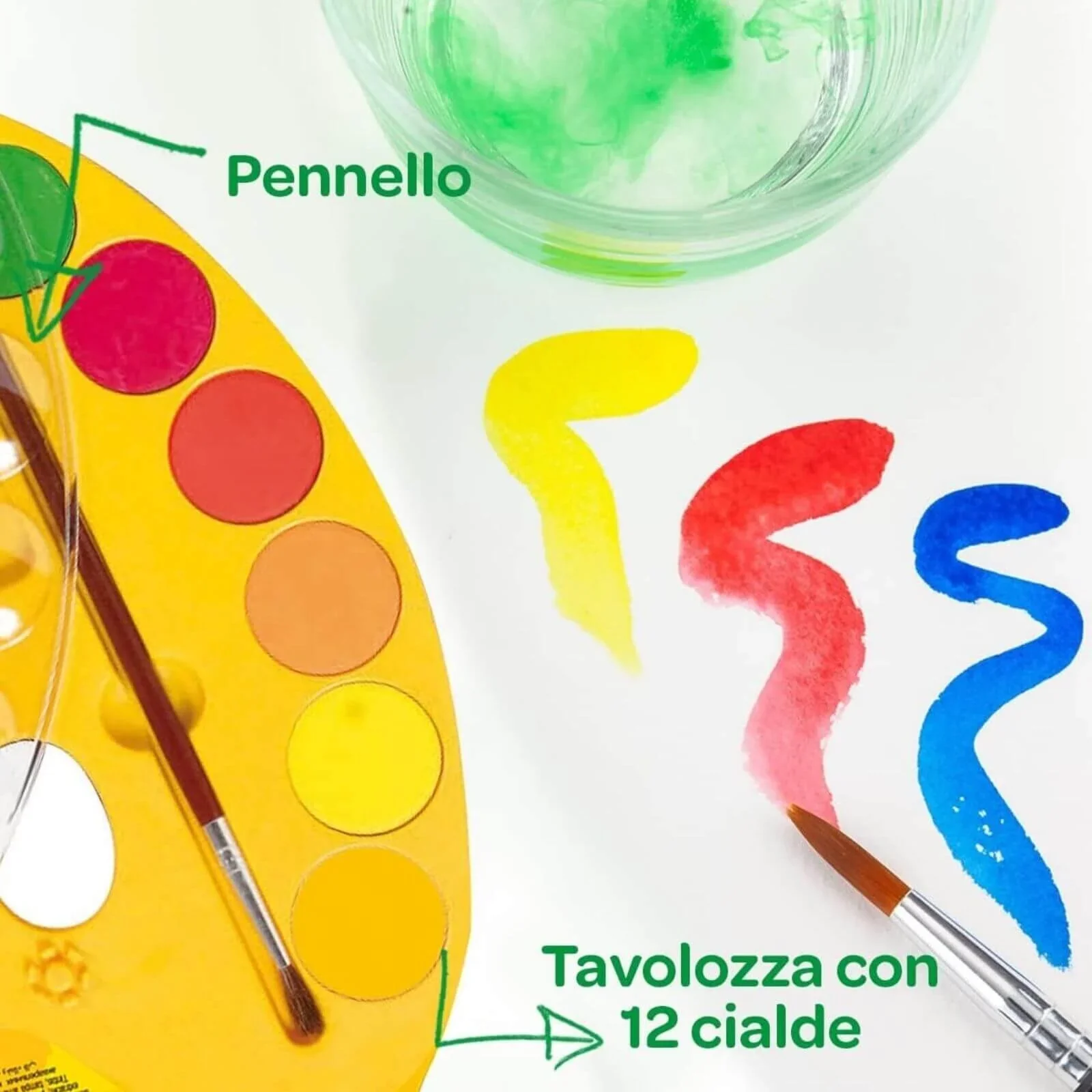 Crayola Watercolour Paint Palette - Image 2