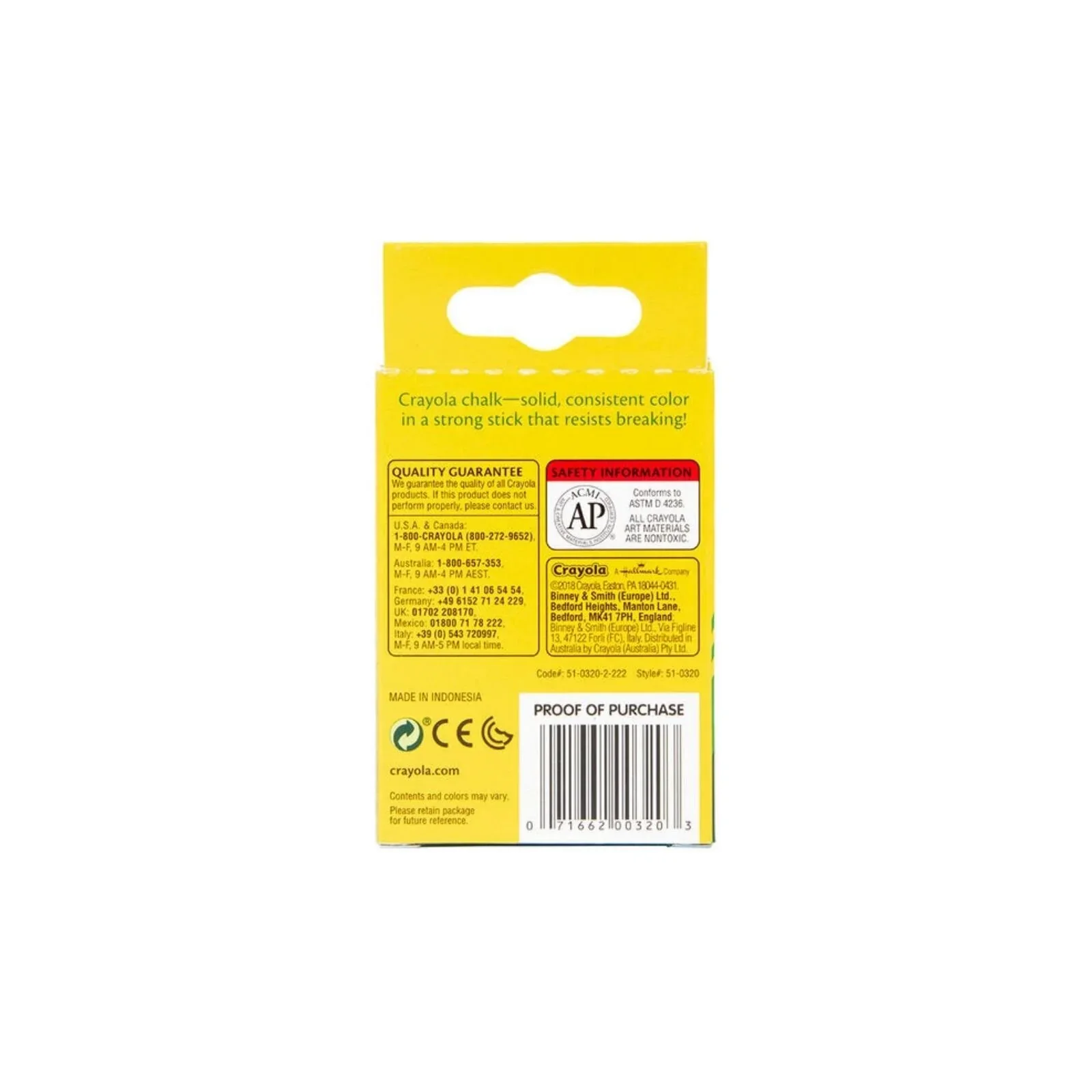 Crayola White Chalk 12 pcs - Image 5