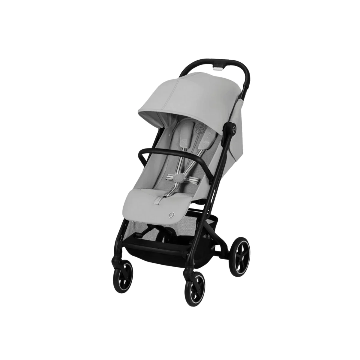 Cybex Beezy Compact Pushchair with Cloud G Car Seat & Base Travel System Bundle - Fog Grey - Image 2