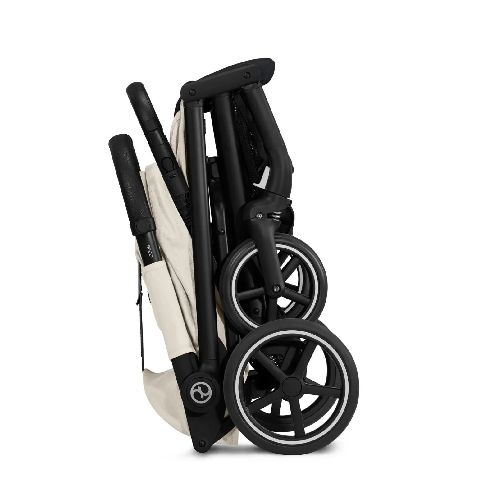 Cybex Beezy Compact Travel Pushchair - Canvas White - Image 5