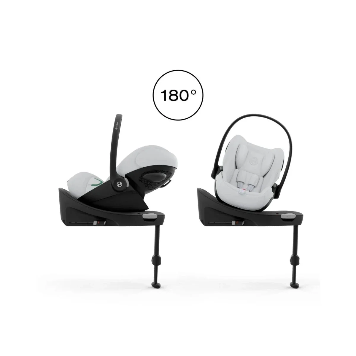 Cybex Cloud G i-Size Group 0+ Car Seat - Fog Grey - Image 3