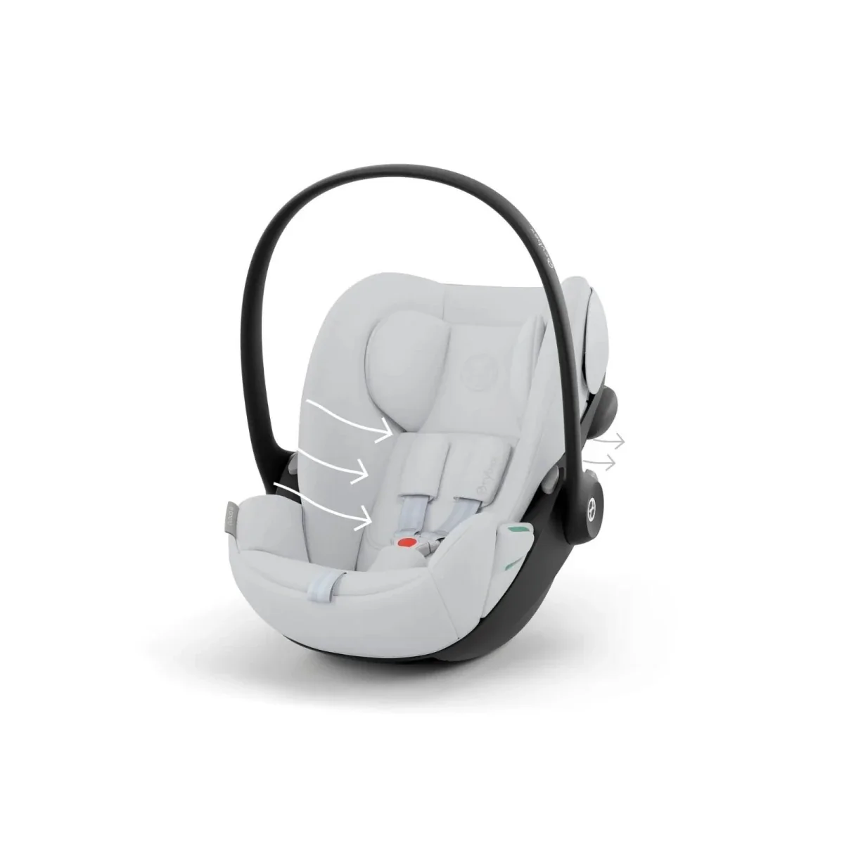 Cybex Cloud G i-Size Group 0+ Car Seat - Fog Grey - Image 4