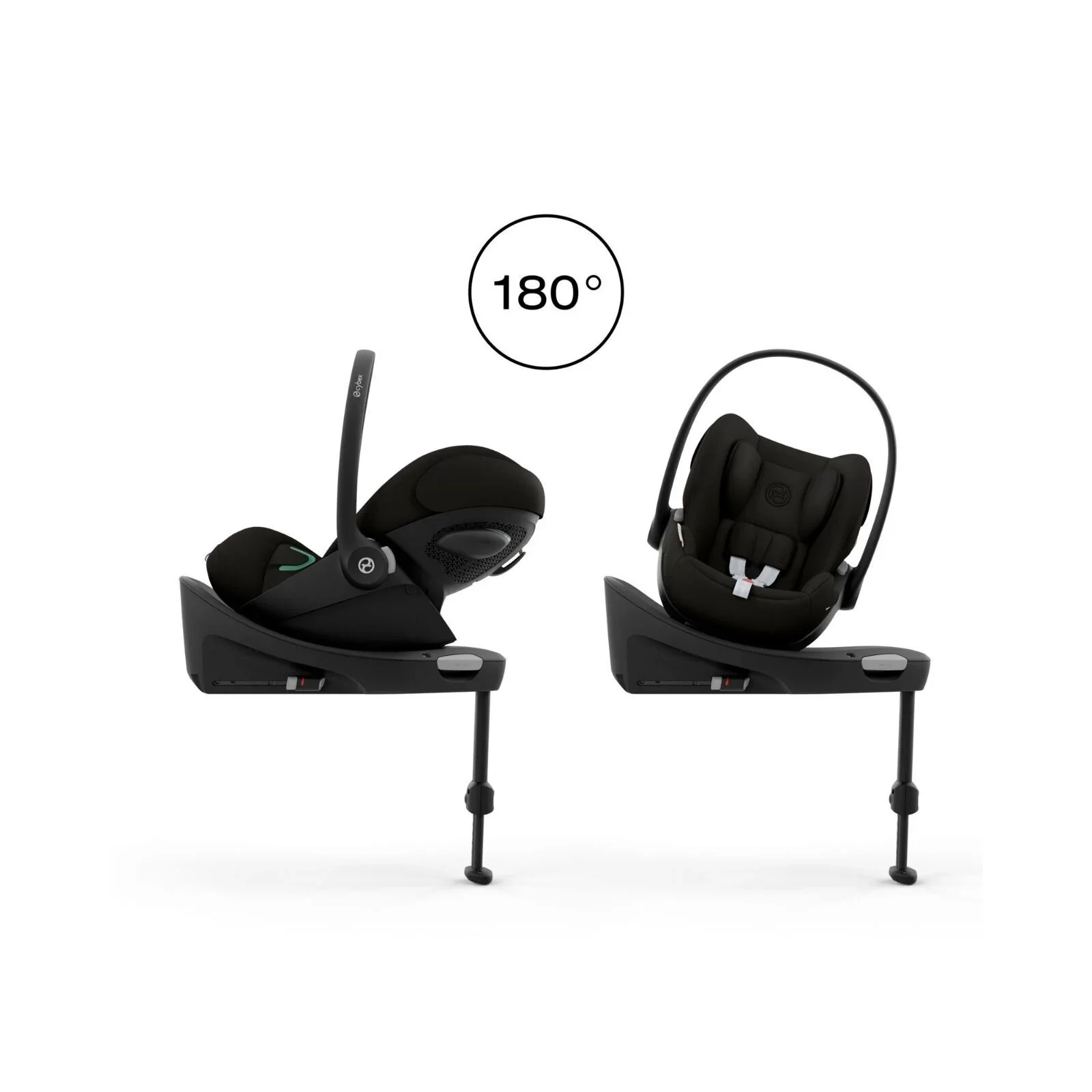 Cybex Cloud G i-Size Group 0+ Car Seat - Magic Black - Image 3