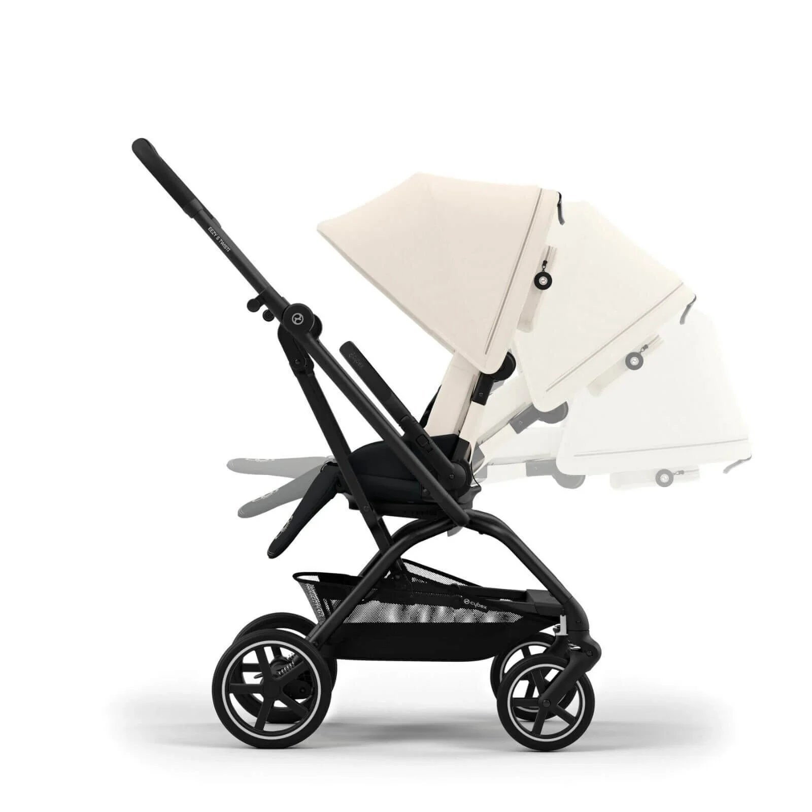 Cybex Eezy S Twist+2 Pushchair - Canvas White - Image 6