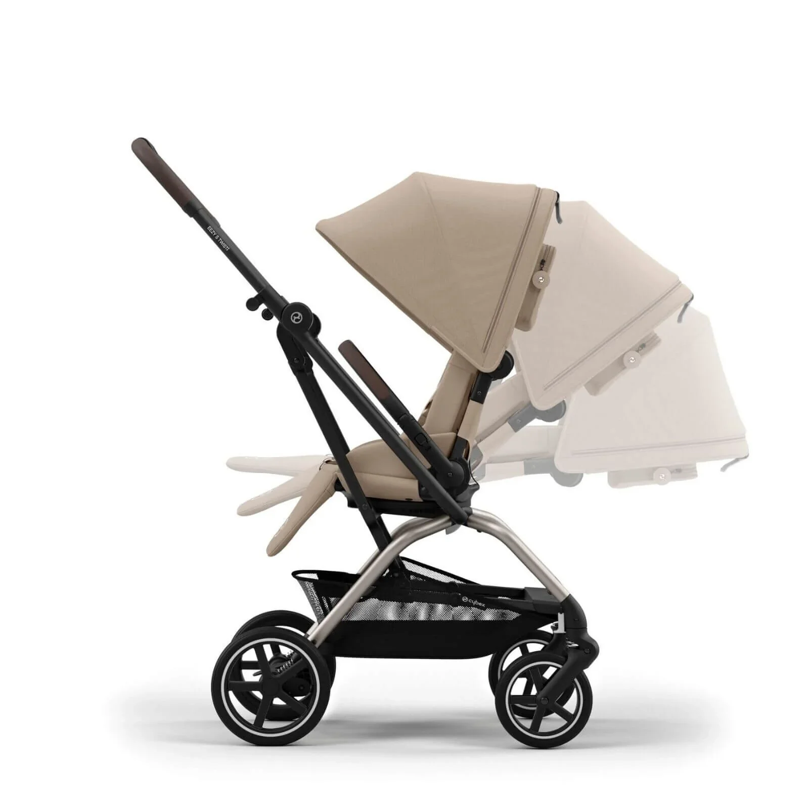 Cybex Eezy S Twist+2 Pushchair - Almond Beige - Image 7