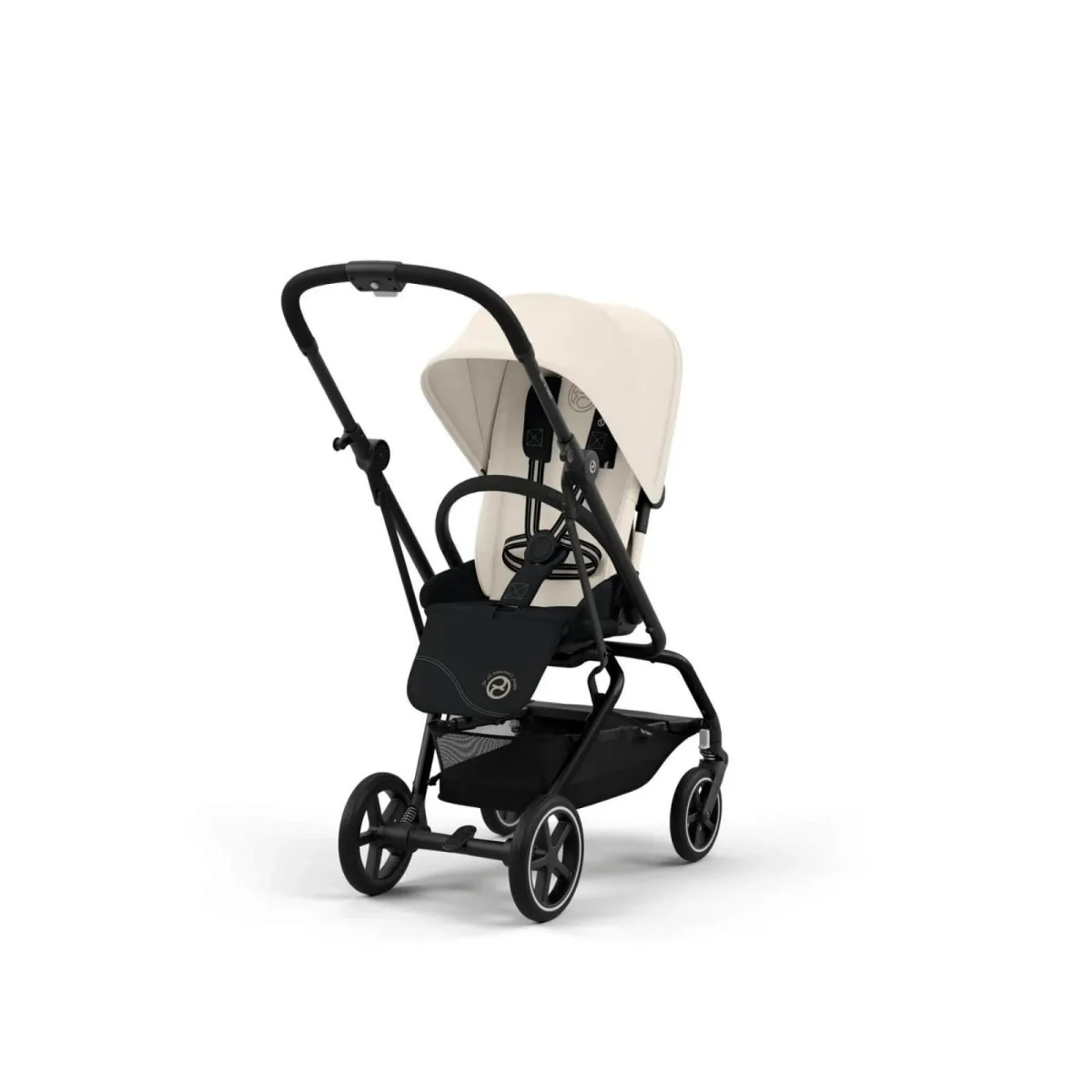 Cybex Eezy S Twist+2 Pushchair with Aton B2 Car Seat Travel System Bundle - Canvas White - Image 2