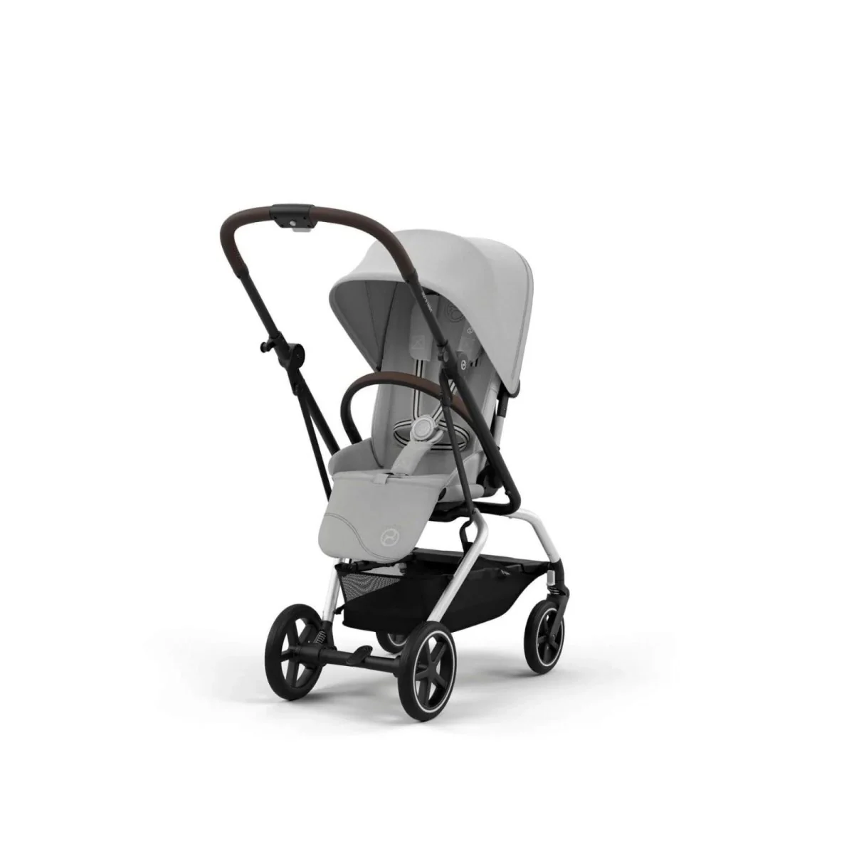 Cybex Eezy S Twist+2 Pushchair with Aton B2 Car Seat Travel System Bundle - Fog Grey - Image 2