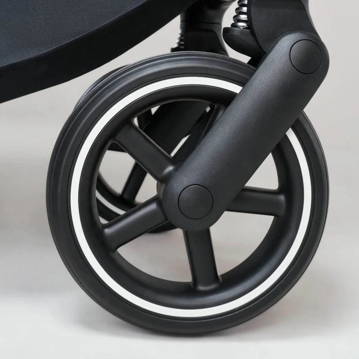 Cybex EOS Lux Silver 2-in-1 Pushchair - Moon Black - Image 9
