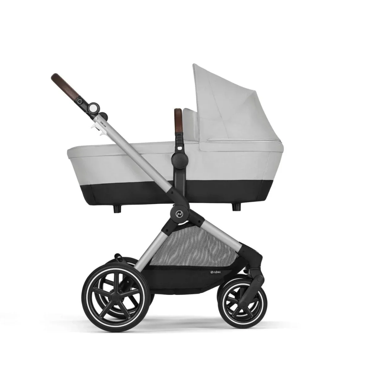 Cybex Eos Lux Silver 2-in-1 Pushchair - Lava Grey - Image 7
