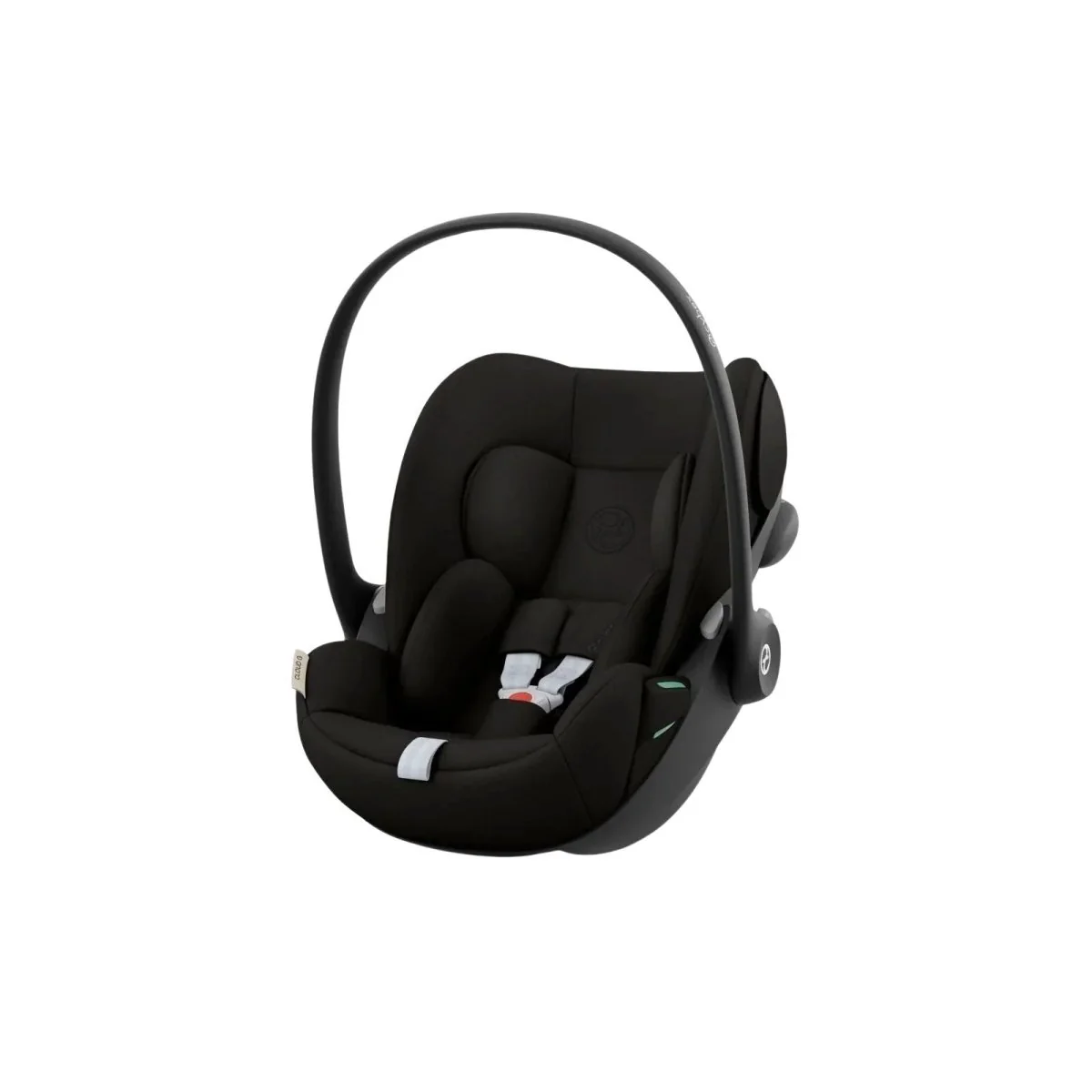 Cybex Eos Lux Silver Pushchair with Cloud G Car Seat & Base Travel System Bundle - Moon Black - Image 3