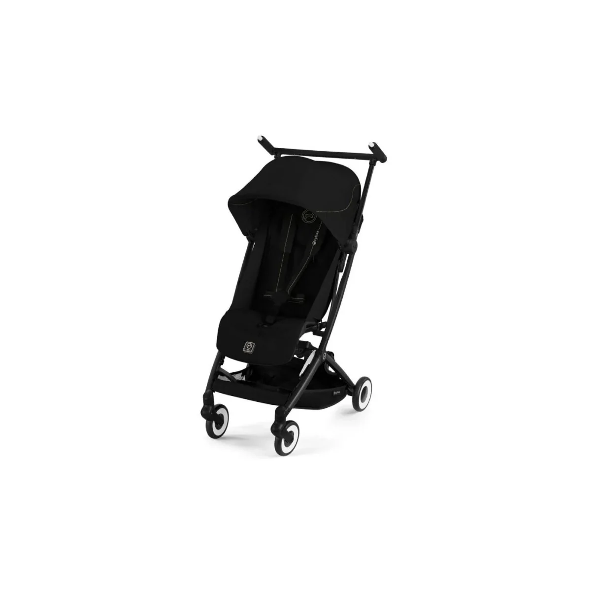 Cybex Libelle Pushchair V2 Pushchair with Cloud G Car Seat & Base Travel System Bundle - Magic Black - Image 2