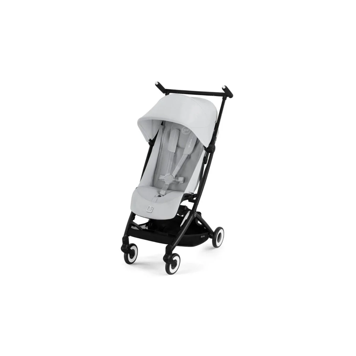 Cybex Libelle Pushchair V2 Pushchair with Cloud G Car Seat Travel System Bundle - Fog Grey - Image 2