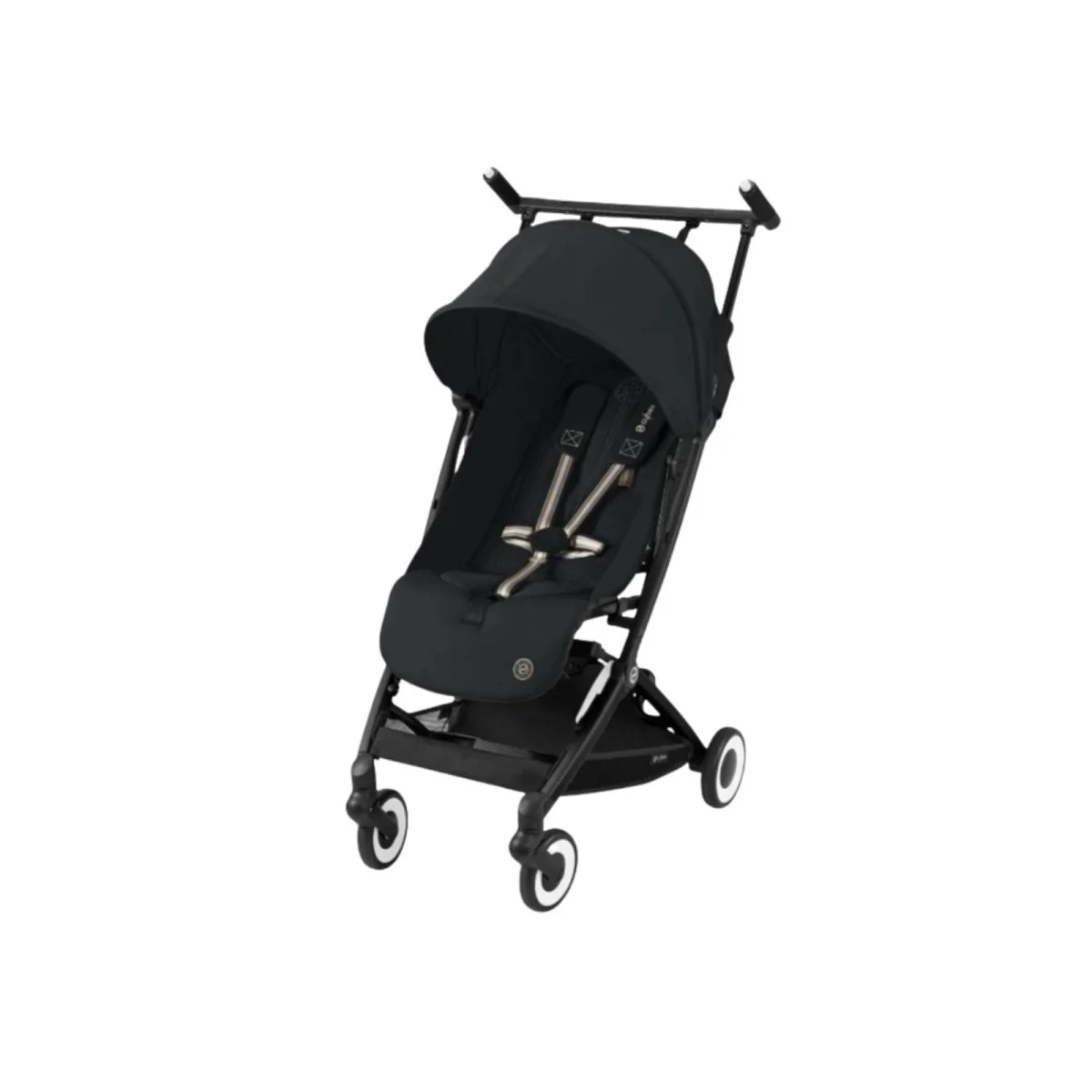Cybex Libelle Pushchair with Cloud G Car Seat & Base & Snøgga Footmuff Travel System Bundle - Magic Black - Image 2
