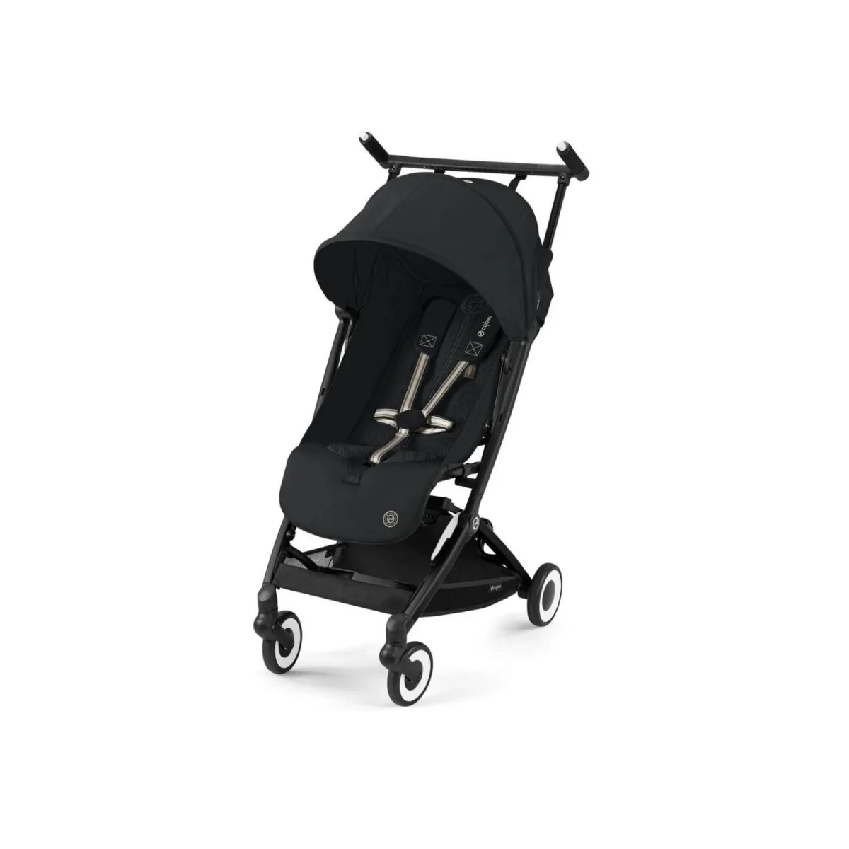 Cybex Libelle Pushchair with Cloud G Car Seat & Base Travel System Bundle - Magic Black - Image 2