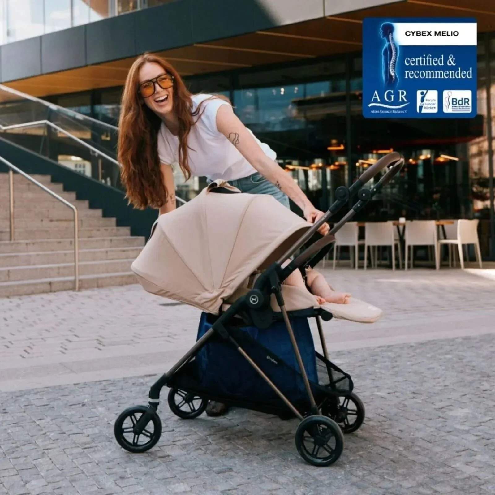 Cybex Melio Pushchair - Magic Black - Image 7
