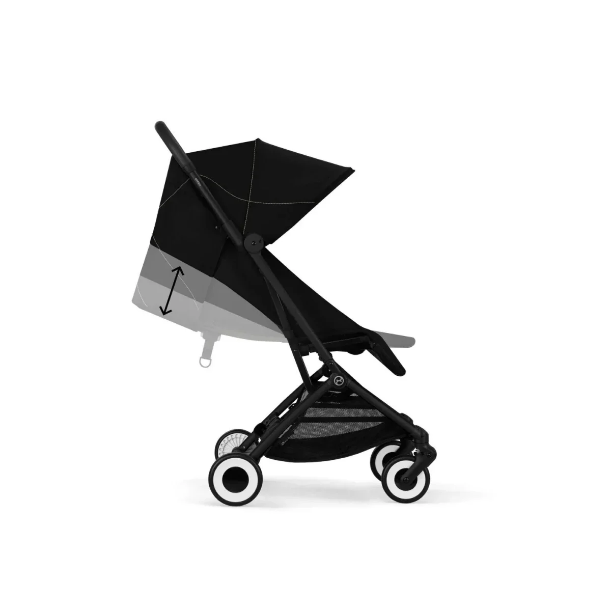 Cybex Orfeo Compact Travel Pushchair V2 - Magic Black - Image 3