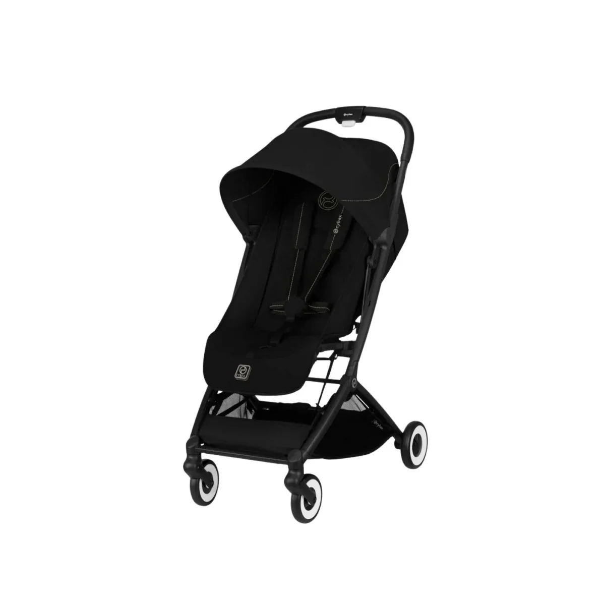 Cybex Orfeo V2 Compact Pushchair with Cloud G Car Seat Travel System Bundle - Magic Black - Image 2